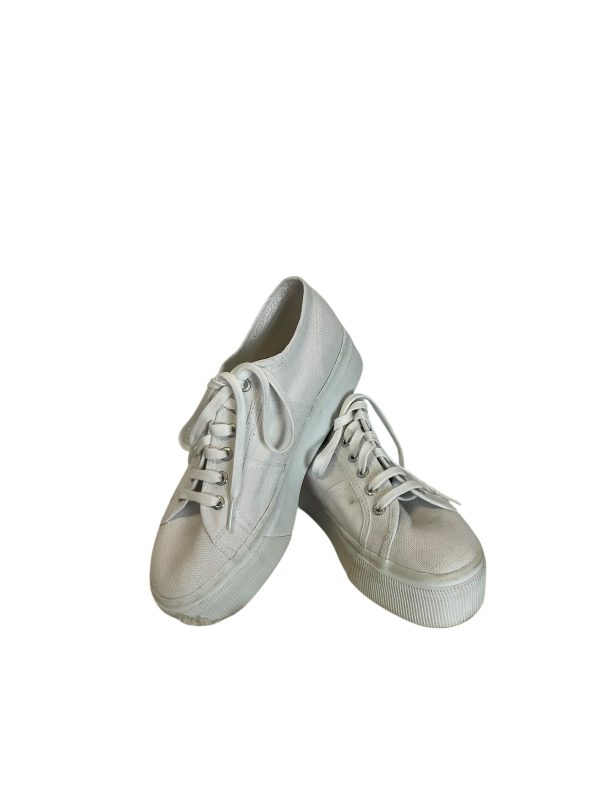 Shoes Athletic By Superga In White, Size: 9.5 on Sale