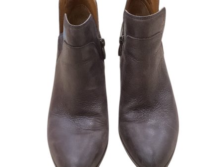 Boots Ankle Heels By Franco Sarto In Brown, Size: 8 Online