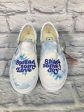 Shoes Sneakers By Vans In Blue & White, Size: 7 Supply