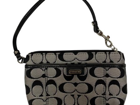 Wristlet Designer By Coach In Grey, Size:Small For Sale