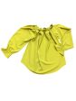 Blouse Long Sleeve By Clothes Mentor In Chartreuse, Size: L Hot on Sale