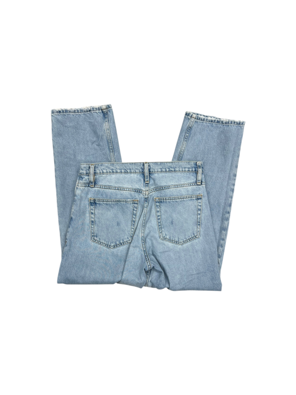 Jeans Straight By Frame In Blue Denim, Size: 6 Hot on Sale