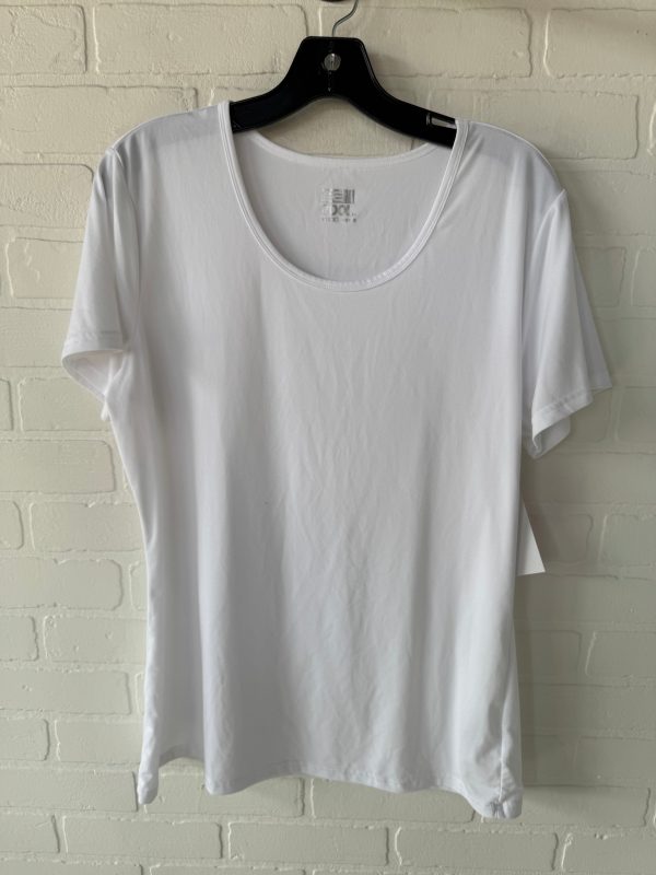 Athletic Top Short Sleeve By 32 Degrees In White, Size: Xl For Sale