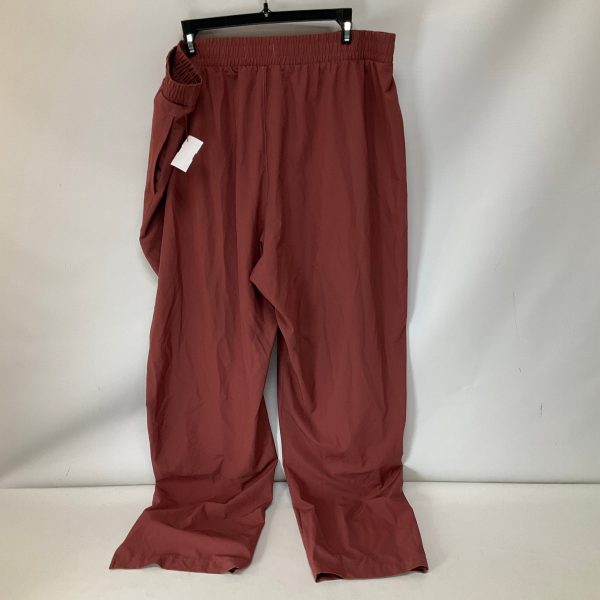 Athletic Pants By Abercrombie And Fitch In Pink, Size: Xl Cheap