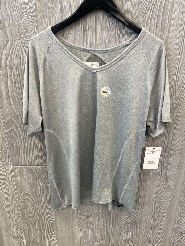 Athletic Top Short Sleeve By Clothes Mentor In Grey, Size: 2x Online Hot Sale