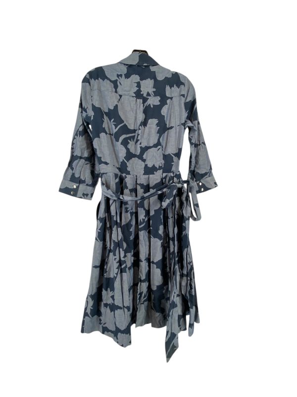 Dress Casual Maxi By Ivanka Trump In Blue Denim, Size: 2 Online now