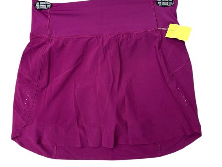 Athletic Skort By Athleta In Purple, Size: 4 Discount