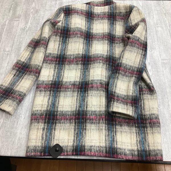 Coat Wool By Kenneth Cole In Plaid Pattern, Size: M Fashion