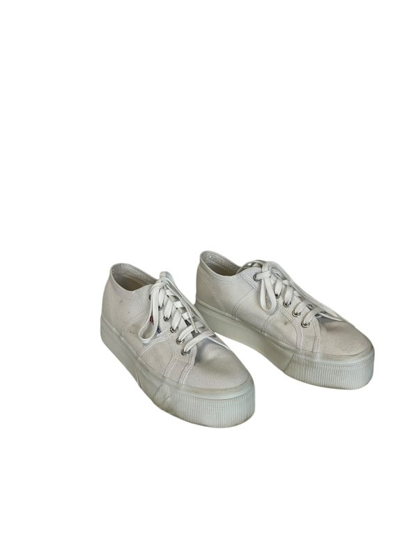 Shoes Athletic By Superga In White, Size: 9.5 on Sale