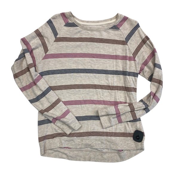 Top Long Sleeve By Thread And Supply In Striped Pattern, Size: S Online now