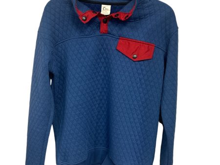 Sweatshirt Collar By Zyia In Blue, Size: M Sale