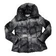 Jacket Puffer & Quilted By Marc New York In Black & Grey, Size: M on Sale