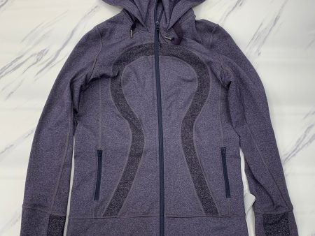 Athletic Jacket By Lululemon In Purple, Size: 6 Online Sale