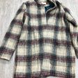 Coat Wool By Kenneth Cole In Plaid Pattern, Size: M Fashion