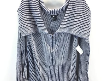 Sweater By Ashley Stewart In Blue, Size: 18 Online Hot Sale