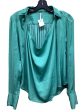 Top Long Sleeve By Free People In Green, Size: Xs Cheap