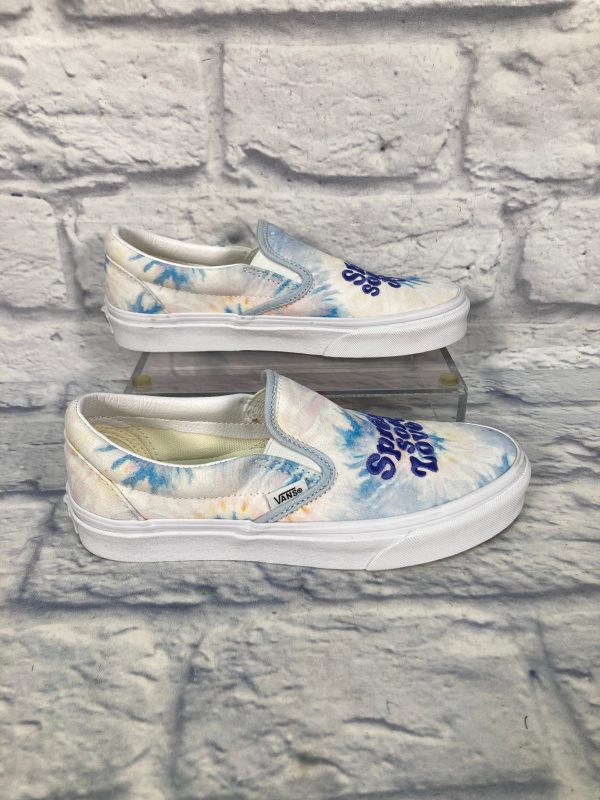 Shoes Sneakers By Vans In Blue & White, Size: 7 Supply