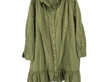 Dress Casual Short By Wonderly In Green, Size: 2x For Discount