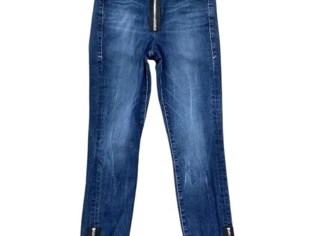 Jeans Skinny By Good American In Blue Denim, Size: 4 Fashion