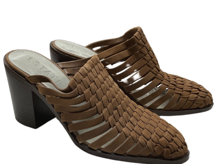 Shoes Heels Block By 1.state In Brown, Size: 9 Online now