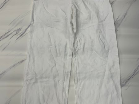 Pants Linen By Eileen Fisher In White, Size: Mp Discount