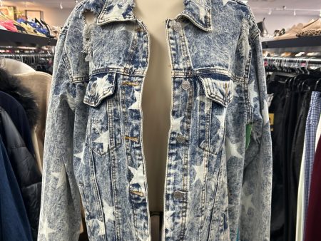 Jacket Denim By Clothes Mentor In Blue Denim, Size: S Fashion