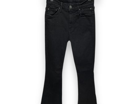 Jeans Flared By Mother Jeans In Black, Size: 0 Online Sale