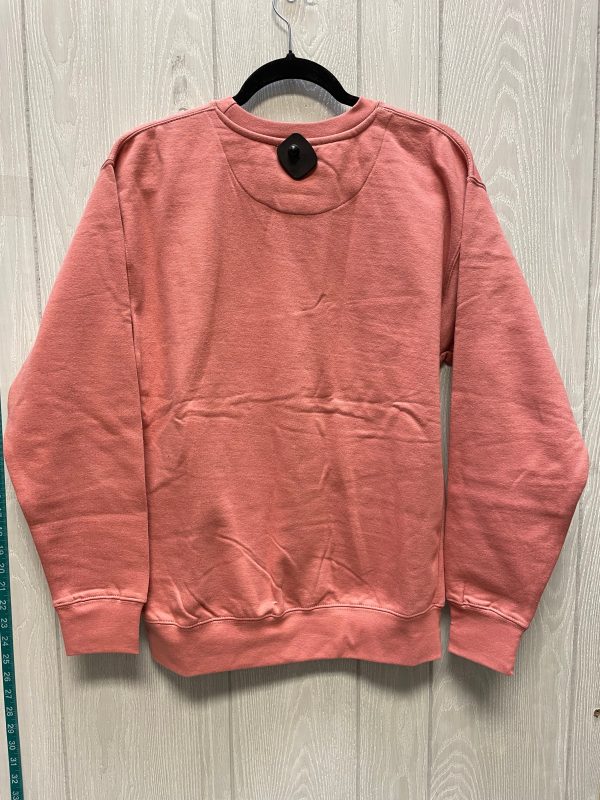 Sweatshirt Crewneck By Cotton Heritage In Pink, Size: M Fashion