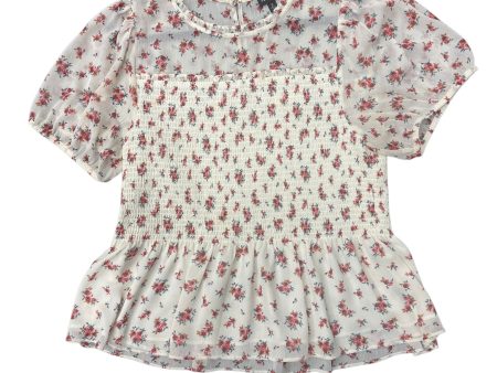 Top Short Sleeve By Torrid In Floral Print, Size: 2x Cheap