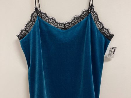 Top Sleeveless By White House Black Market In Black & Blue, Size: L Online Sale