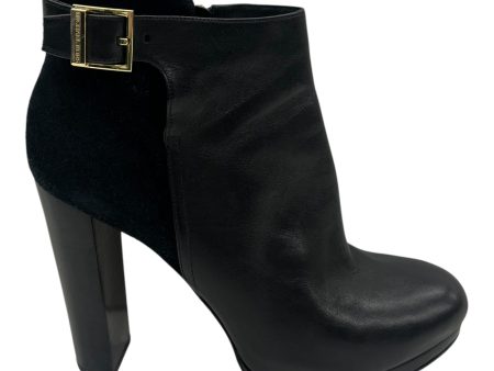 Boots Designer By Michael Kors In Black, Size:10 For Sale