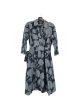 Dress Casual Maxi By Ivanka Trump In Blue Denim, Size: 2 Online now