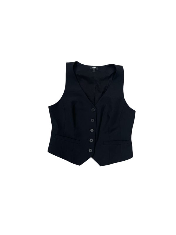 Vest Other By Express In Black, Size: M on Sale