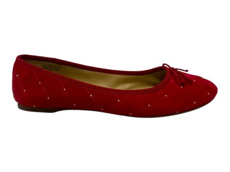 Quilted Shoes Flats By Talbots In Red, Size: 7 Online Hot Sale