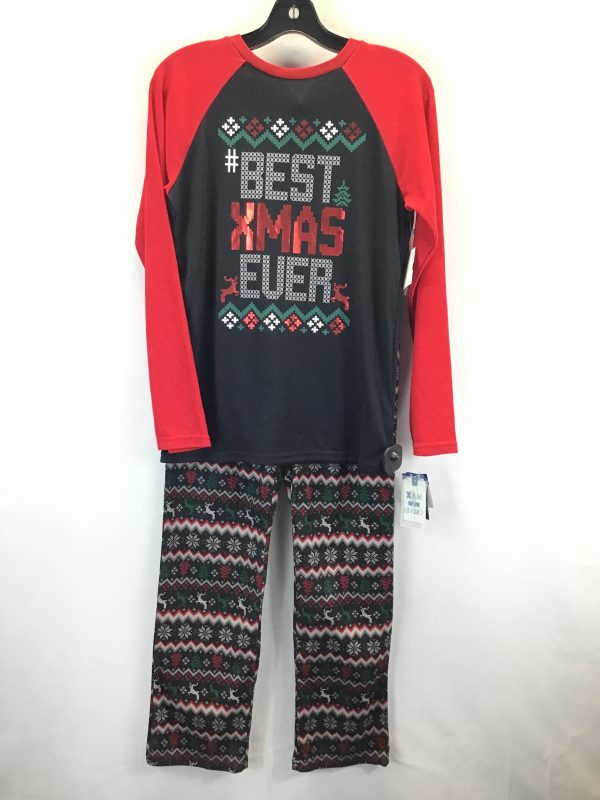 Pajamas 2pc By Clothes Mentor In Green & Red, Size: Xl Sale