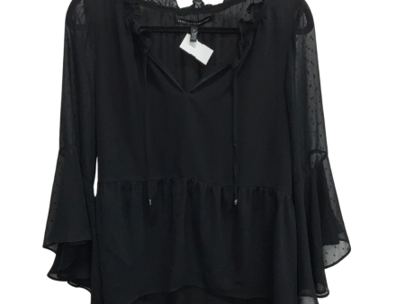 Top 3 4 Sleeve By White House Black Market In Black, Size: M Online