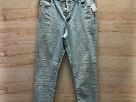 Jeans Jeggings By J Brand In Blue Denim, Size: 10 Fashion