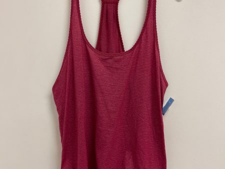 Athletic Tank Top By Lululemon In Red, Size: S Fashion