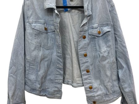 Jacket Denim By Universal Thread In Blue, Size: Xl For Discount