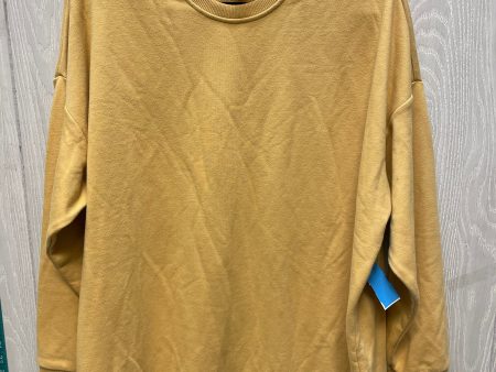 Sweatshirt Crewneck By Danielle Bernstein In Yellow, Size: L Sale