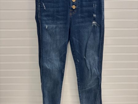 Jeans Skinny By Etienne Marcel In Blue Denim, Size: 2 For Cheap