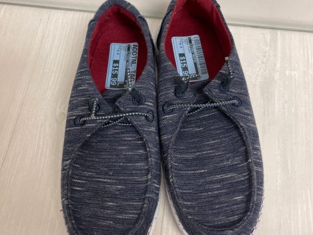 Shoes Flats By Clothes Mentor In Navy, Size: 6.5 For Cheap