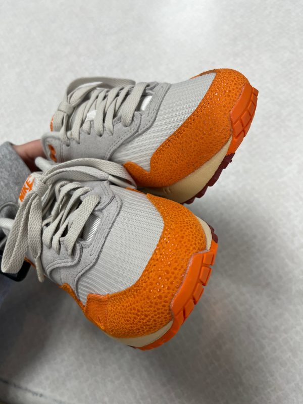 Shoes Sneakers By Nike In Orange & White, Size: 5.5 Online Hot Sale