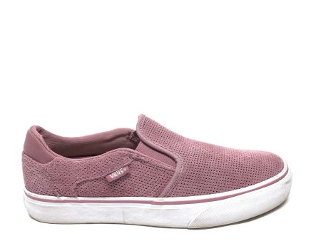 Shoes Sneakers By Vans In Mauve, Size: 7 For Cheap