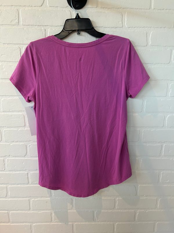 Athletic Top Short Sleeve By Lululemon In Pink, Size: S Online Sale