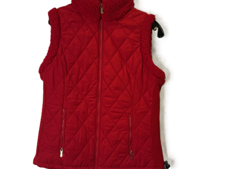 Vest Puffer & Quilted By Calvin Klein In Red, Size: S Online Sale