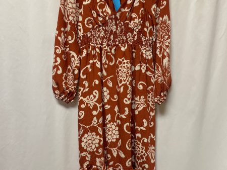 Dress Casual Maxi By Doe & Rae In Brown, Size: S For Cheap