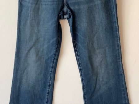 Jeans Boot Cut By Abercrombie And Fitch In Blue Denim, Size: 14 For Discount