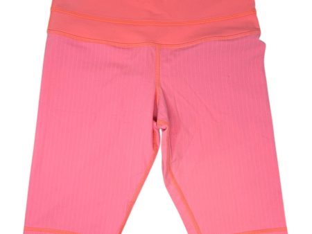 Athletic Shorts By Lululemon In Coral, Size: 4l Online Sale