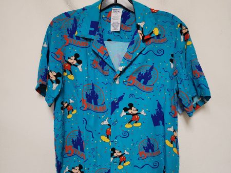 Top Short Sleeve By Disney Store In Blue, Size: Xs For Cheap